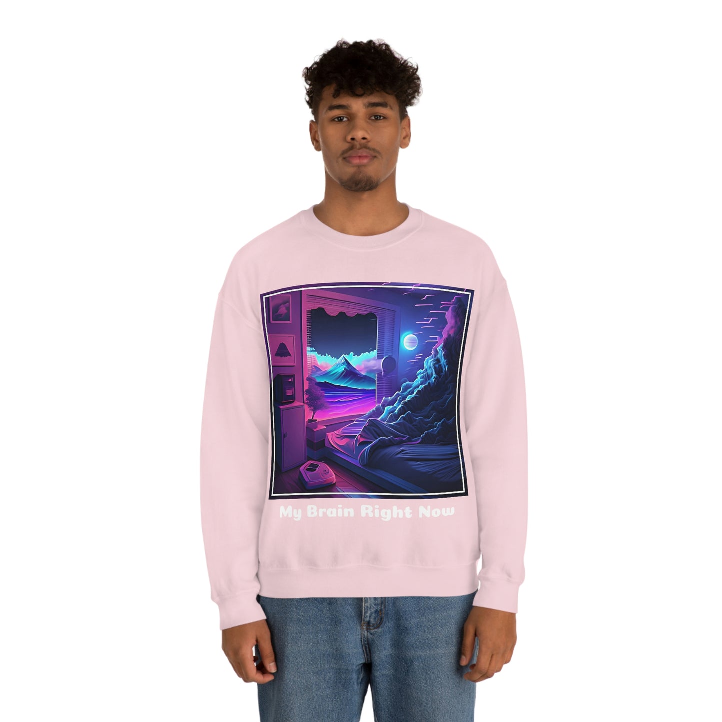 Insomnia (Vaporwave Style) Long Sleeve