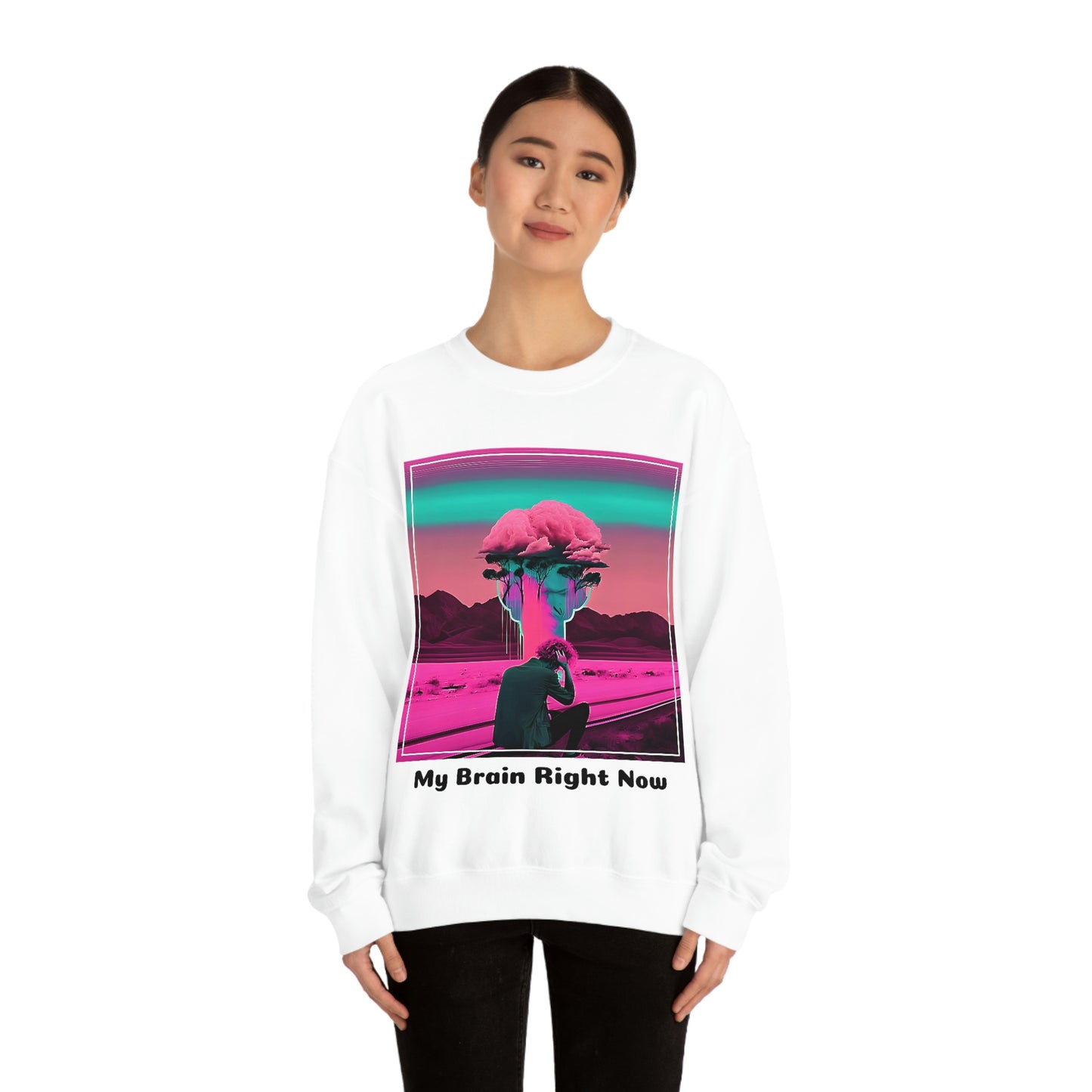 Depression (Vaporwave Style) Long Sleeve