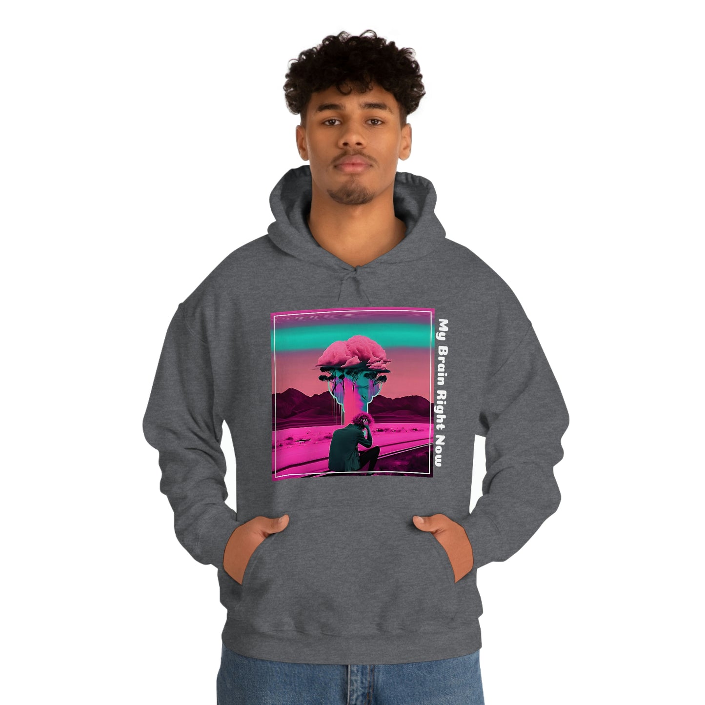 Depression (Vaporwave Style) Sweatshirt