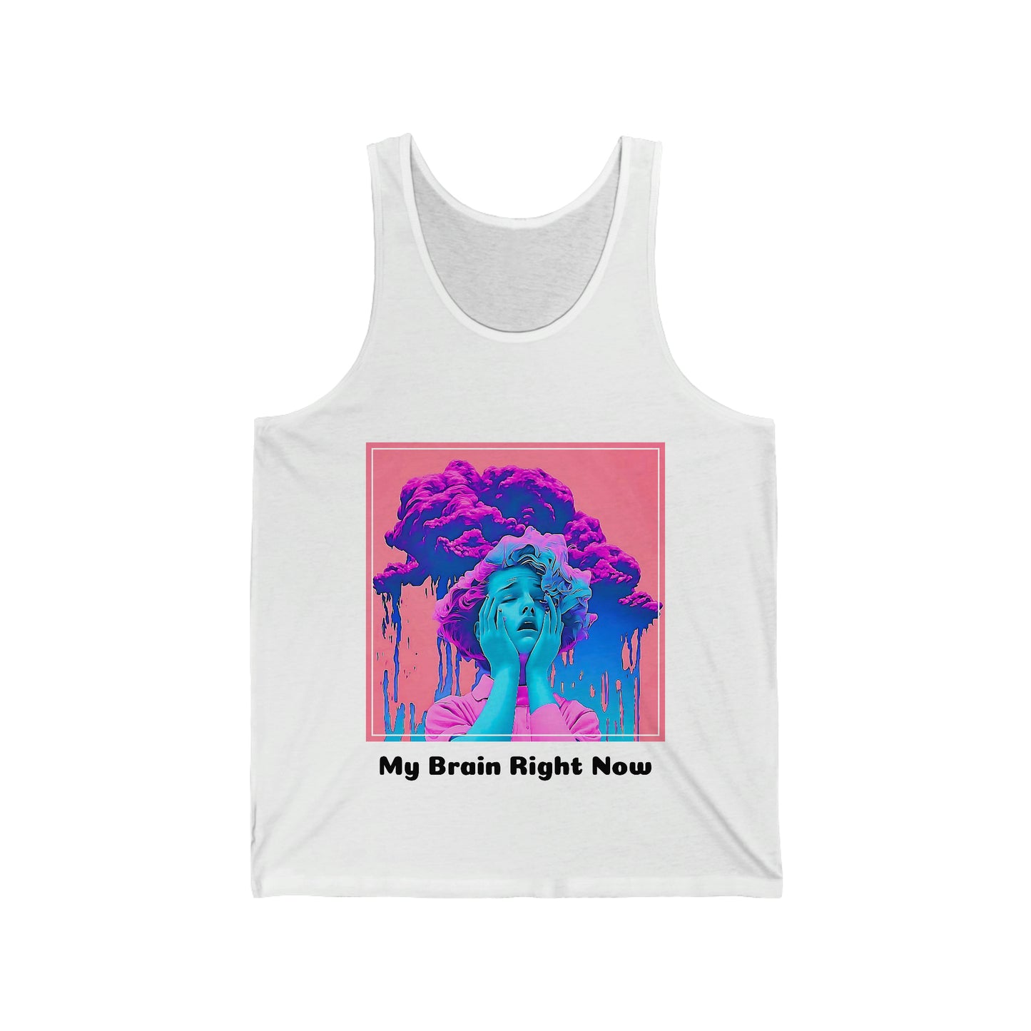 Anxiety (Vaporwave Style) Tank