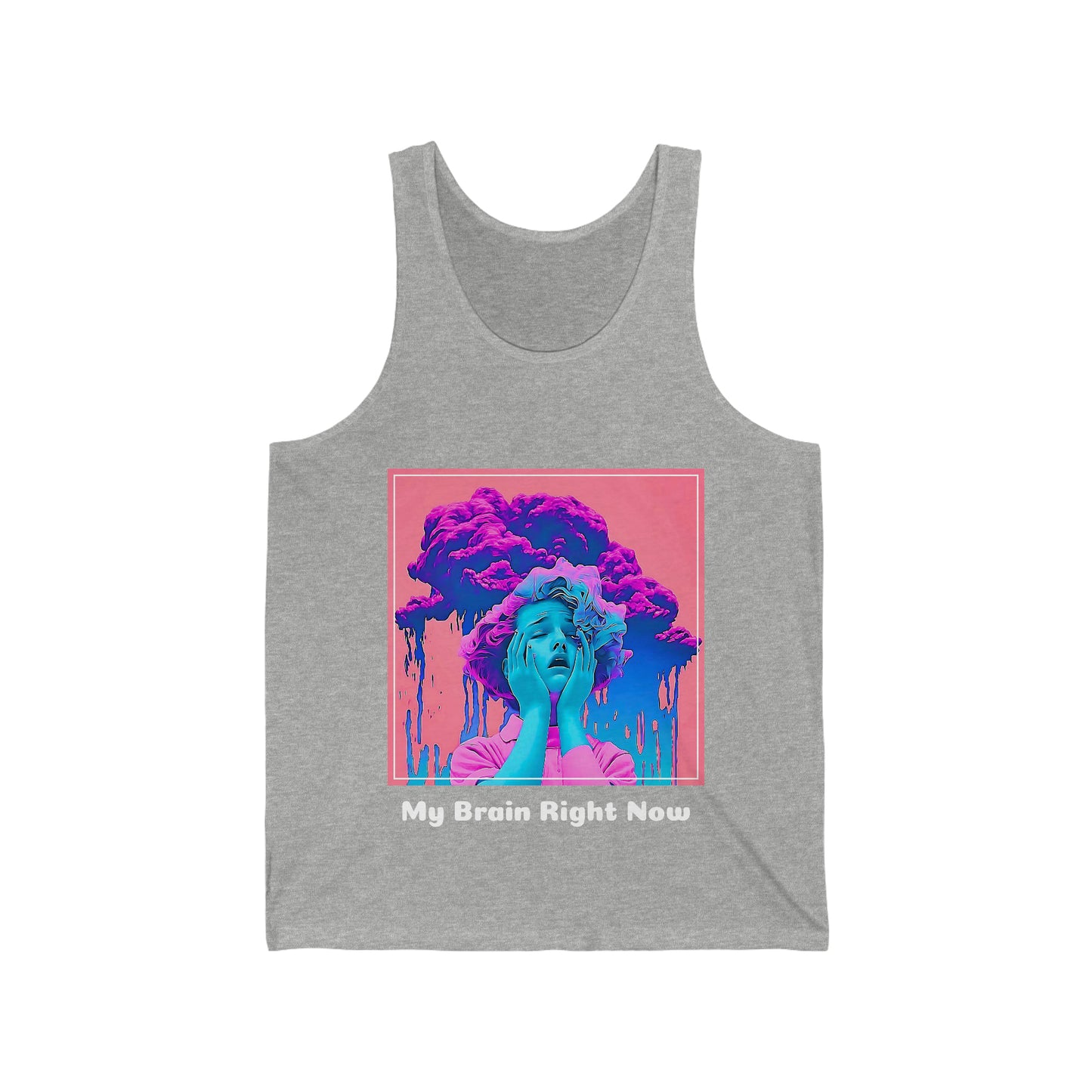 Anxiety (Vaporwave Style) Tank