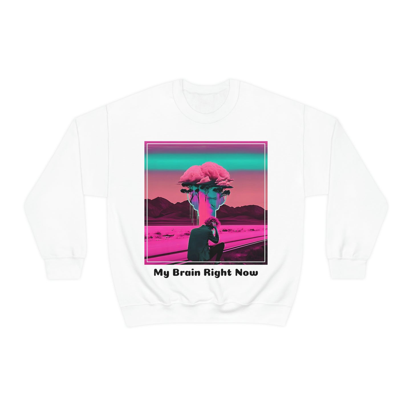 Depression (Vaporwave Style) Long Sleeve