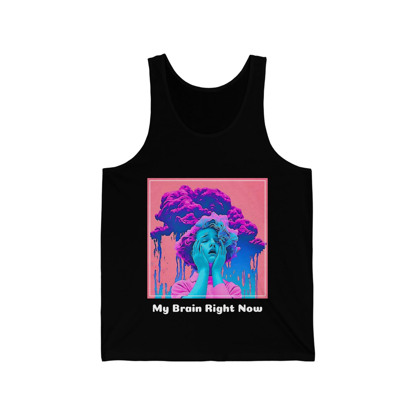 Anxiety (Vaporwave Style) Tank