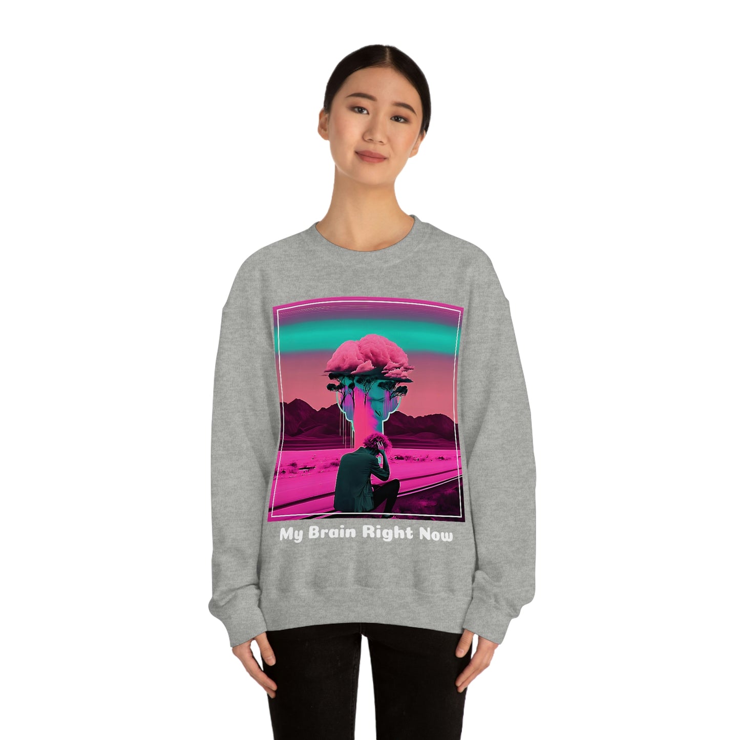 Depression (Vaporwave Style) Long Sleeve