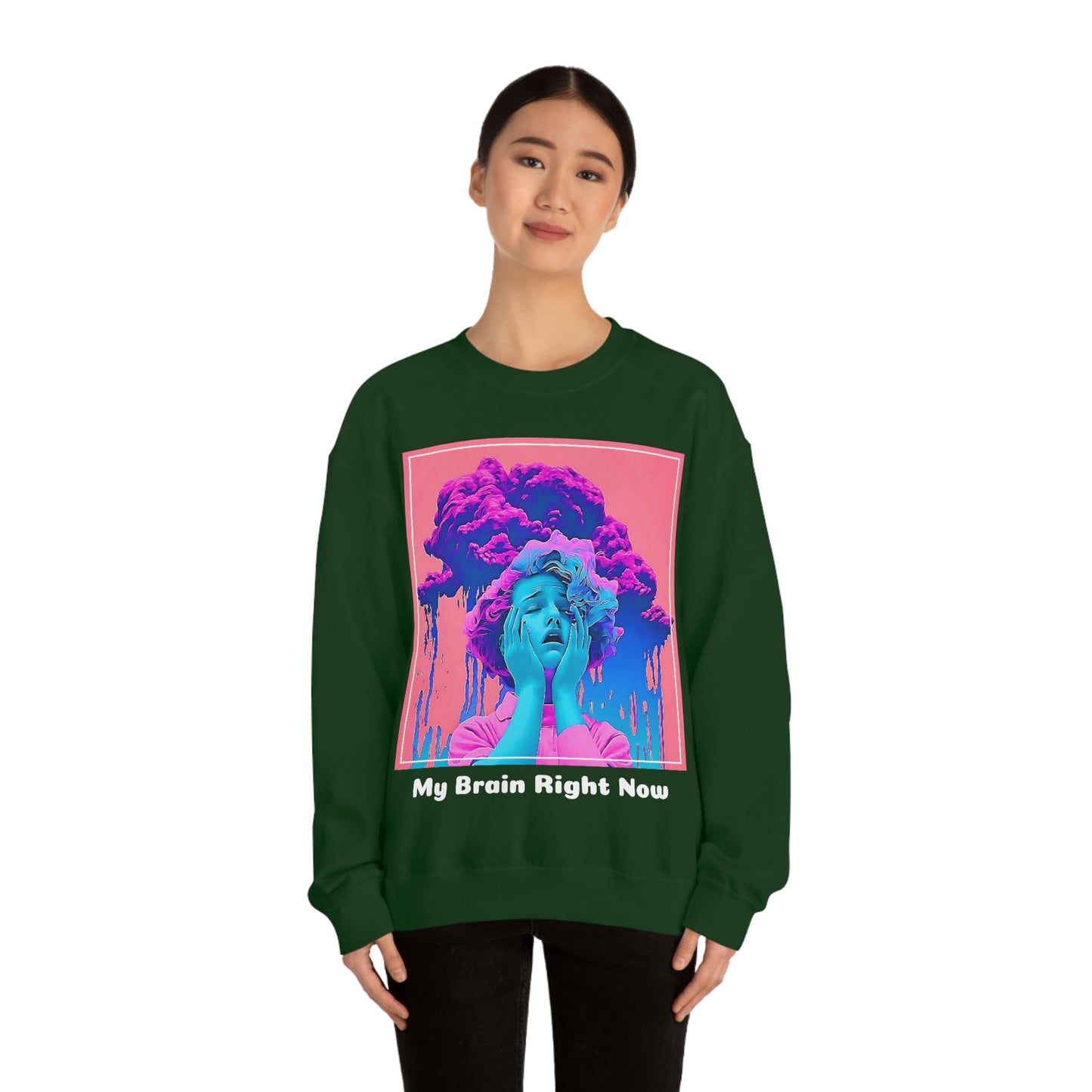 Anxiety (Vaporwave Style) Long Sleeve