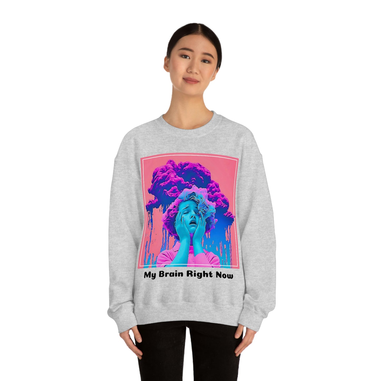 Anxiety (Vaporwave Style) Long Sleeve