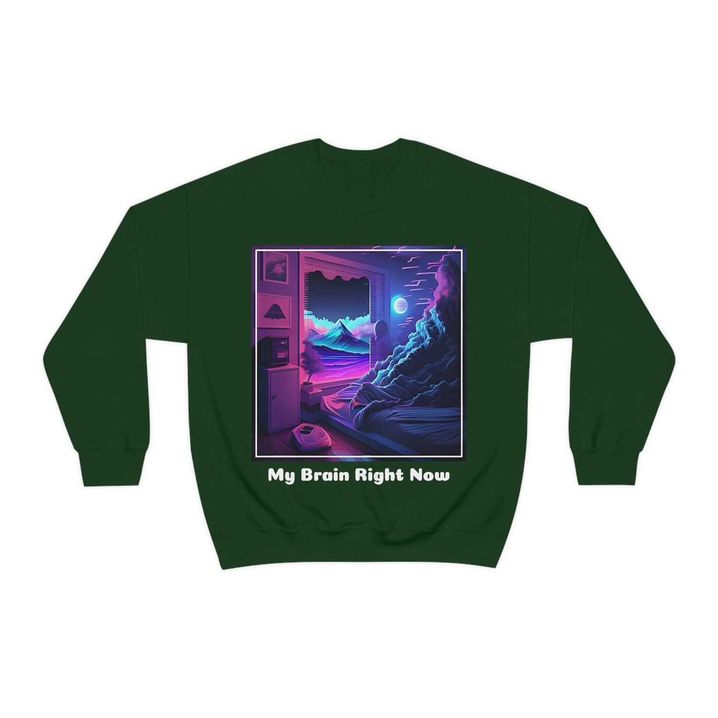 Insomnia (Vaporwave Style) Long Sleeve