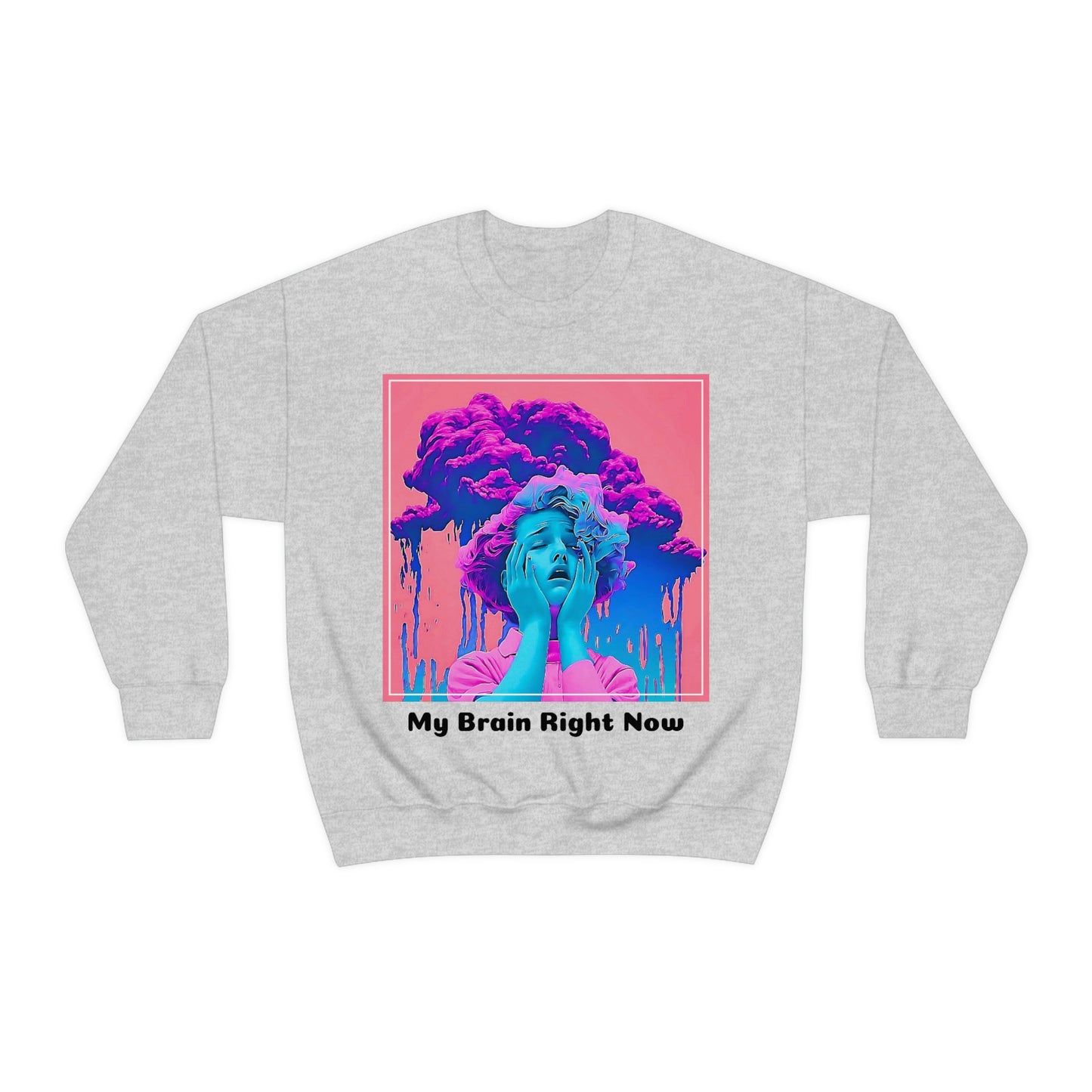 Anxiety (Vaporwave Style) Long Sleeve