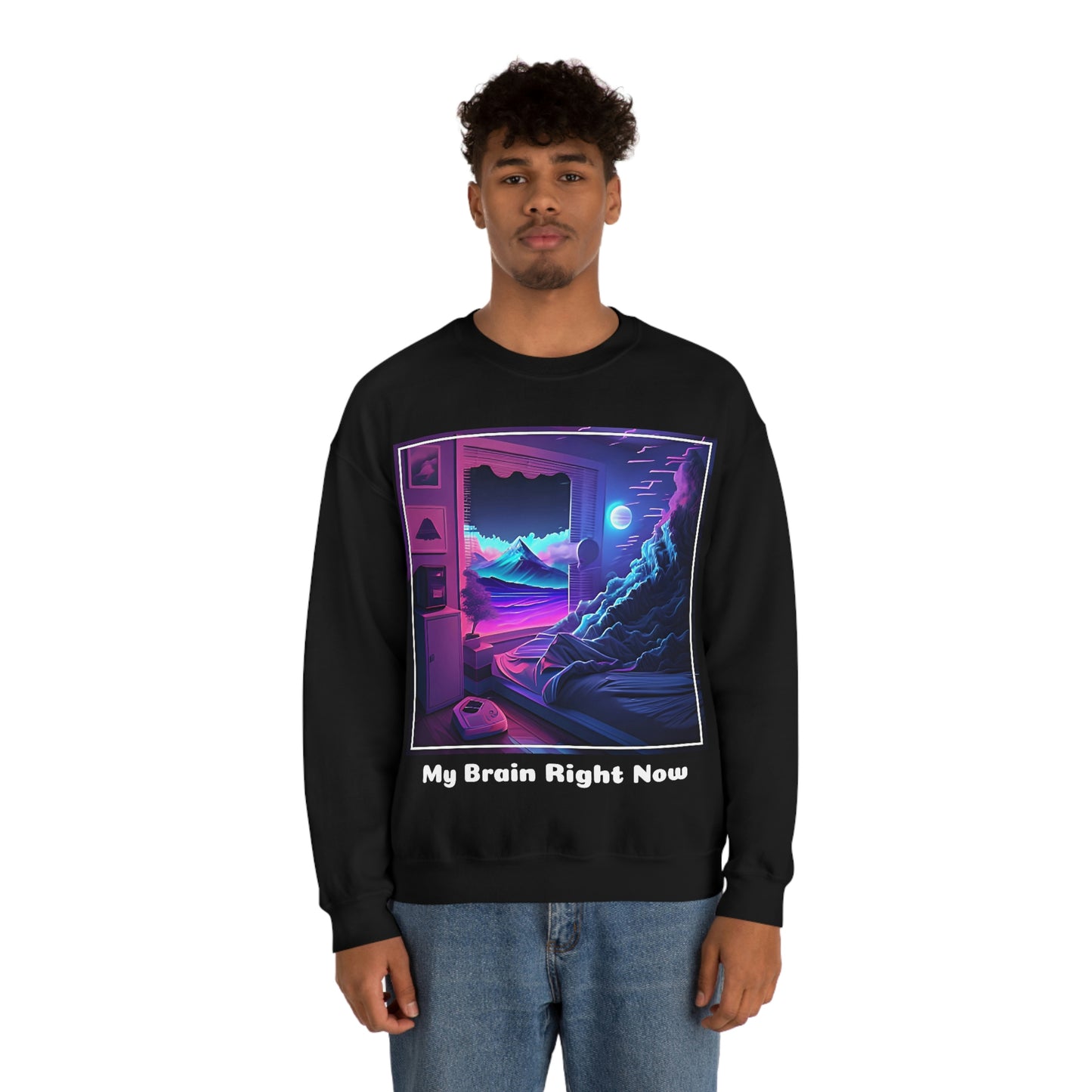 Insomnia (Vaporwave Style) Long Sleeve