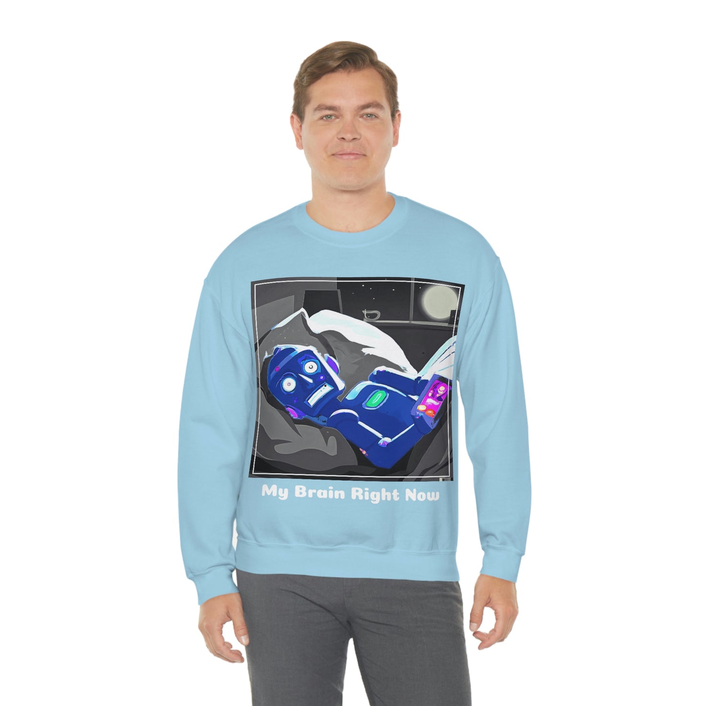 Insomnia Like a Robot Long Sleeve