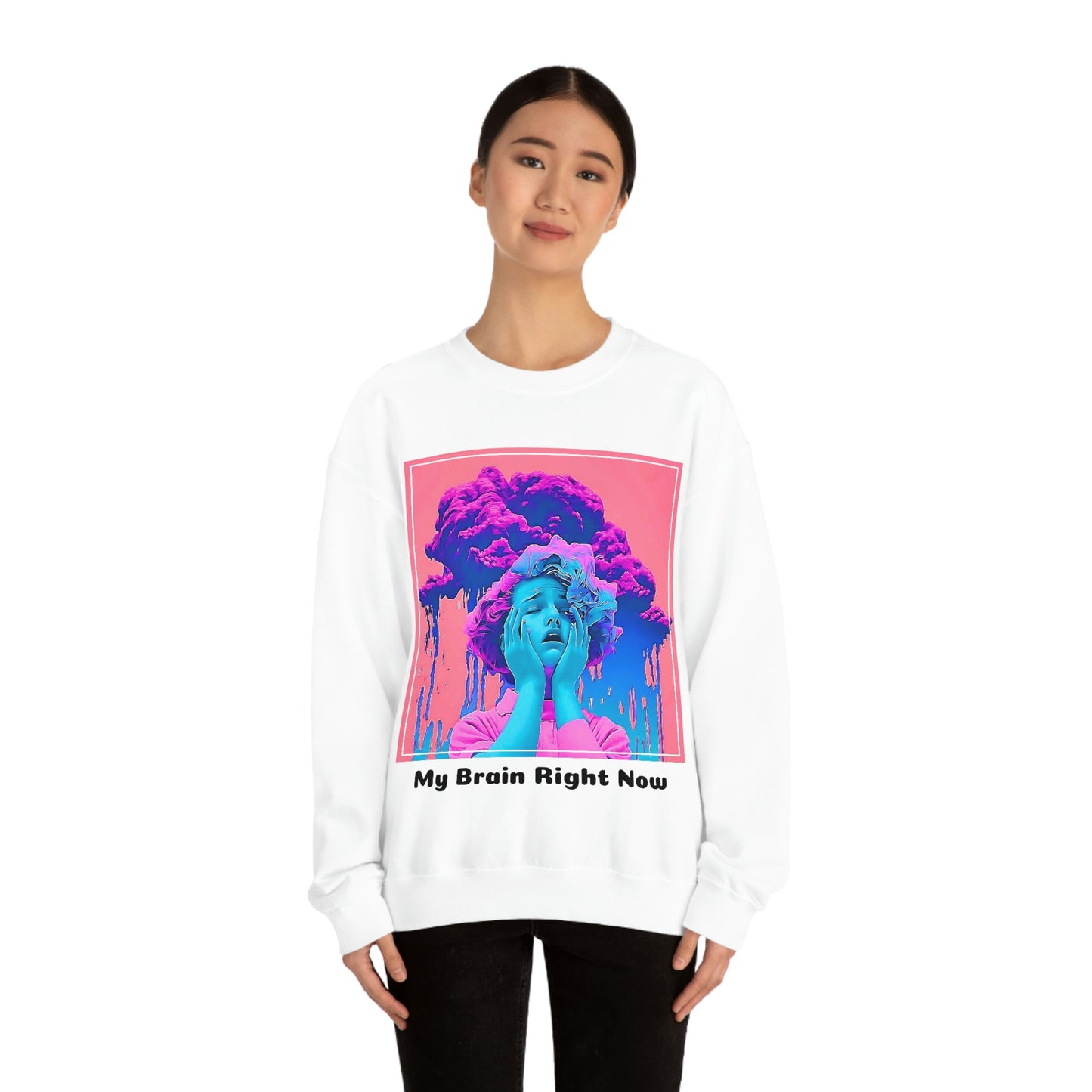 Anxiety (Vaporwave Style) Long Sleeve