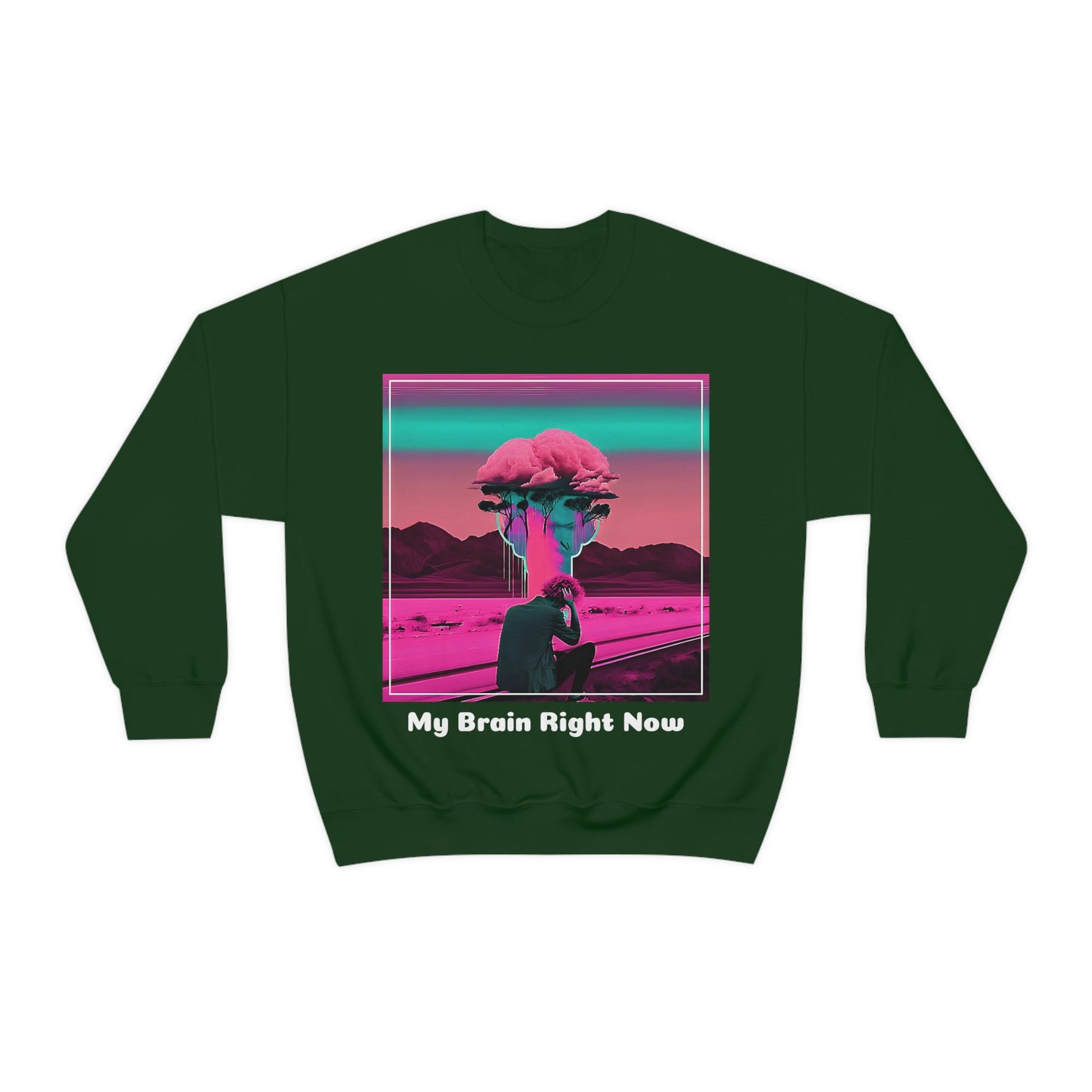 Depression (Vaporwave Style) Long Sleeve