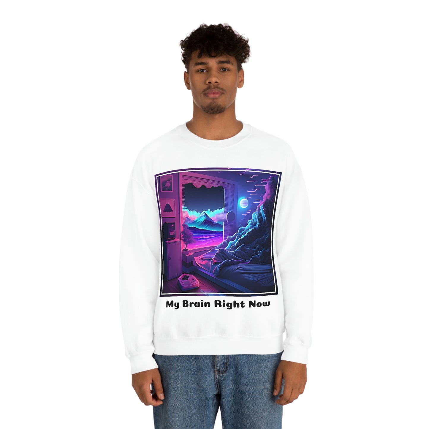 Insomnia (Vaporwave Style) Long Sleeve