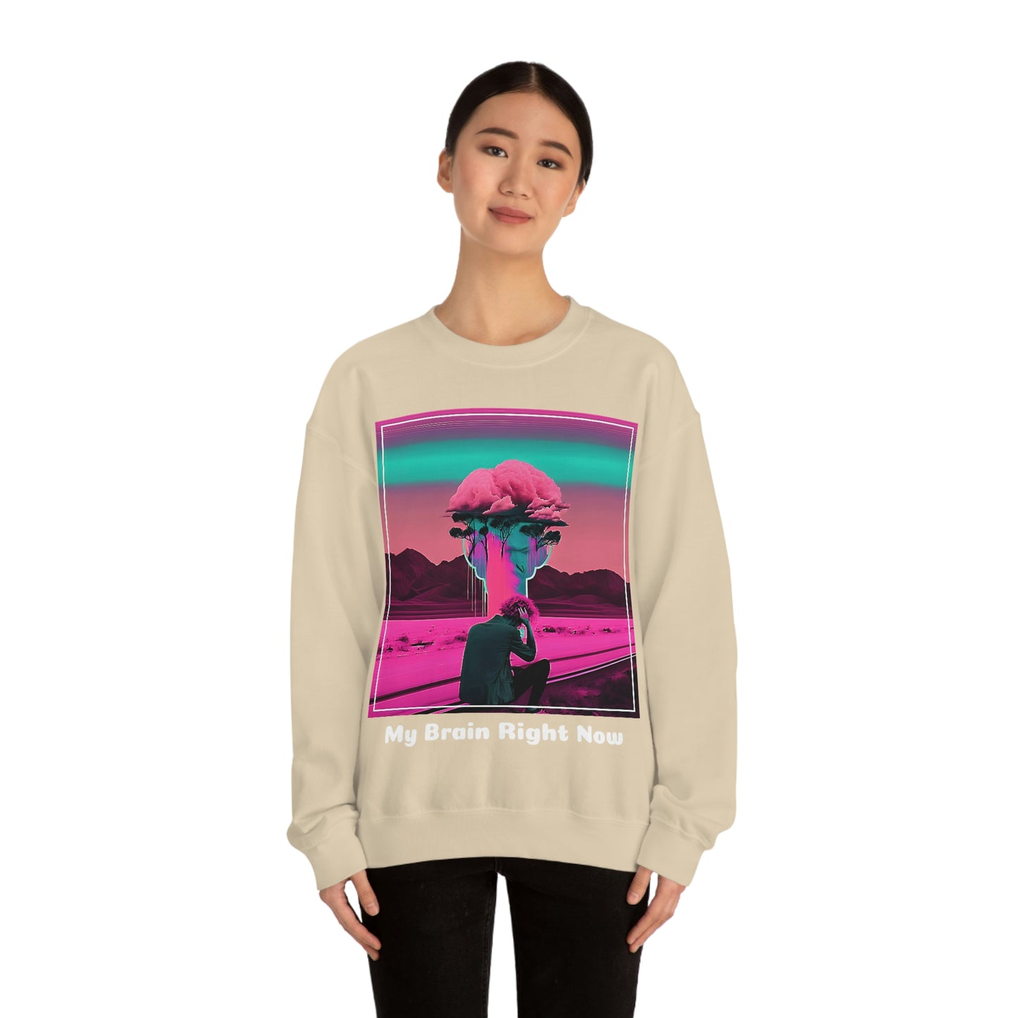 Depression (Vaporwave Style) Long Sleeve