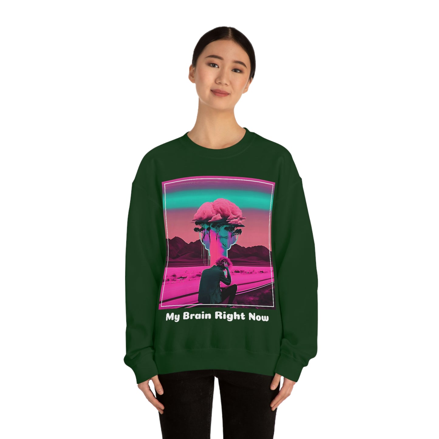 Depression (Vaporwave Style) Long Sleeve