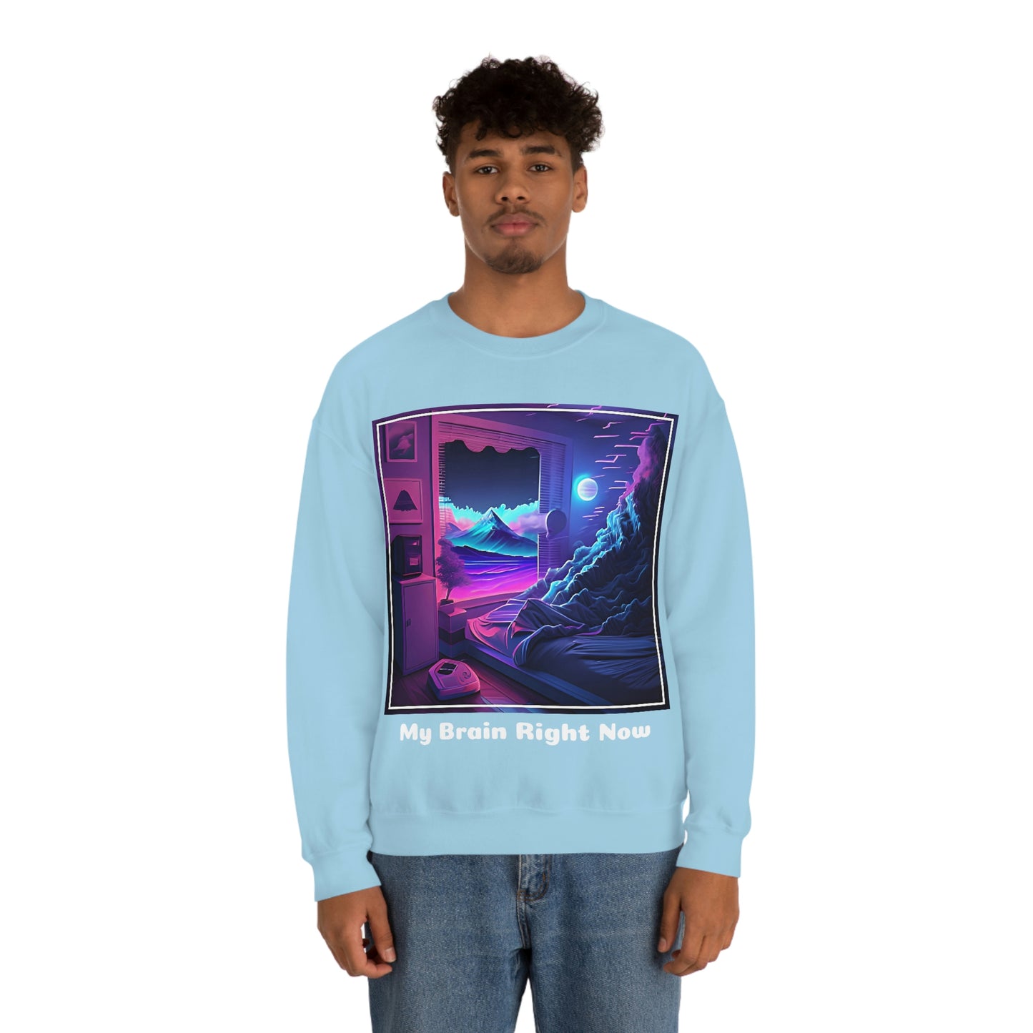 Insomnia (Vaporwave Style) Long Sleeve