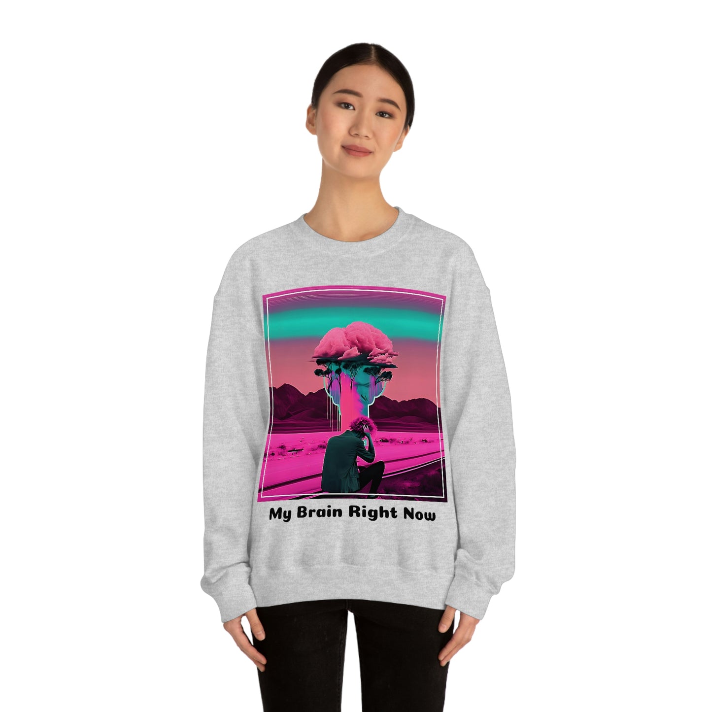 Depression (Vaporwave Style) Long Sleeve