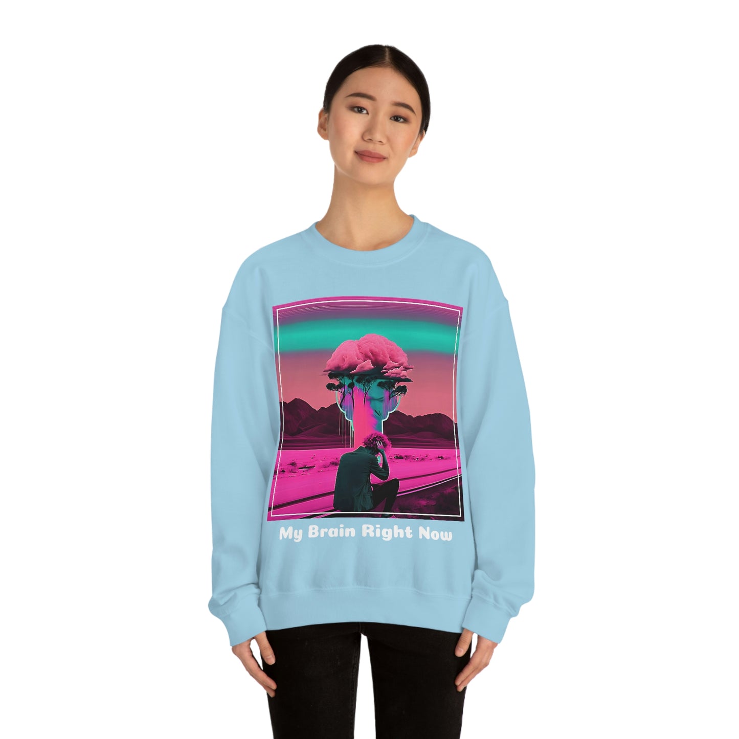 Depression (Vaporwave Style) Long Sleeve