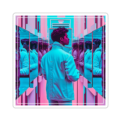 Personality Disorder (Vaporwave Style) Sticker